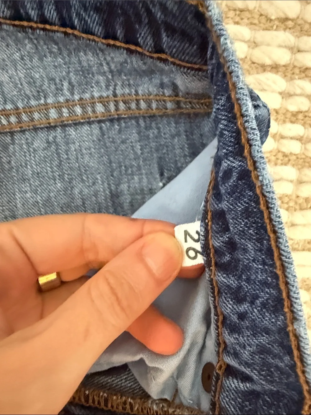 Still Here Worn In Classic Blue Childhood Jeans - Picture 3 of 5